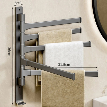 Bathroom Towel Rack - Modern Space-Saving Elegance