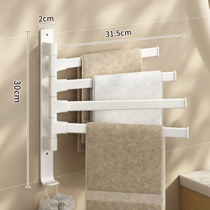 Bathroom Towel Rack - Modern Space-Saving Elegance