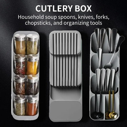 Cutlery Storage Tray - Compact and Organized Solution