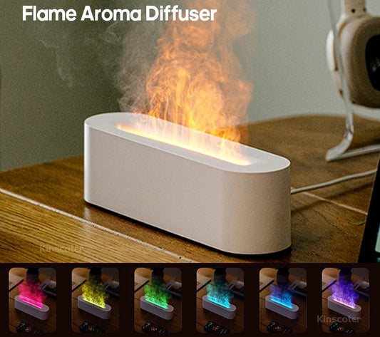 Flame Aroma Difusor With RGB - A Soothing Ambience for Your Home